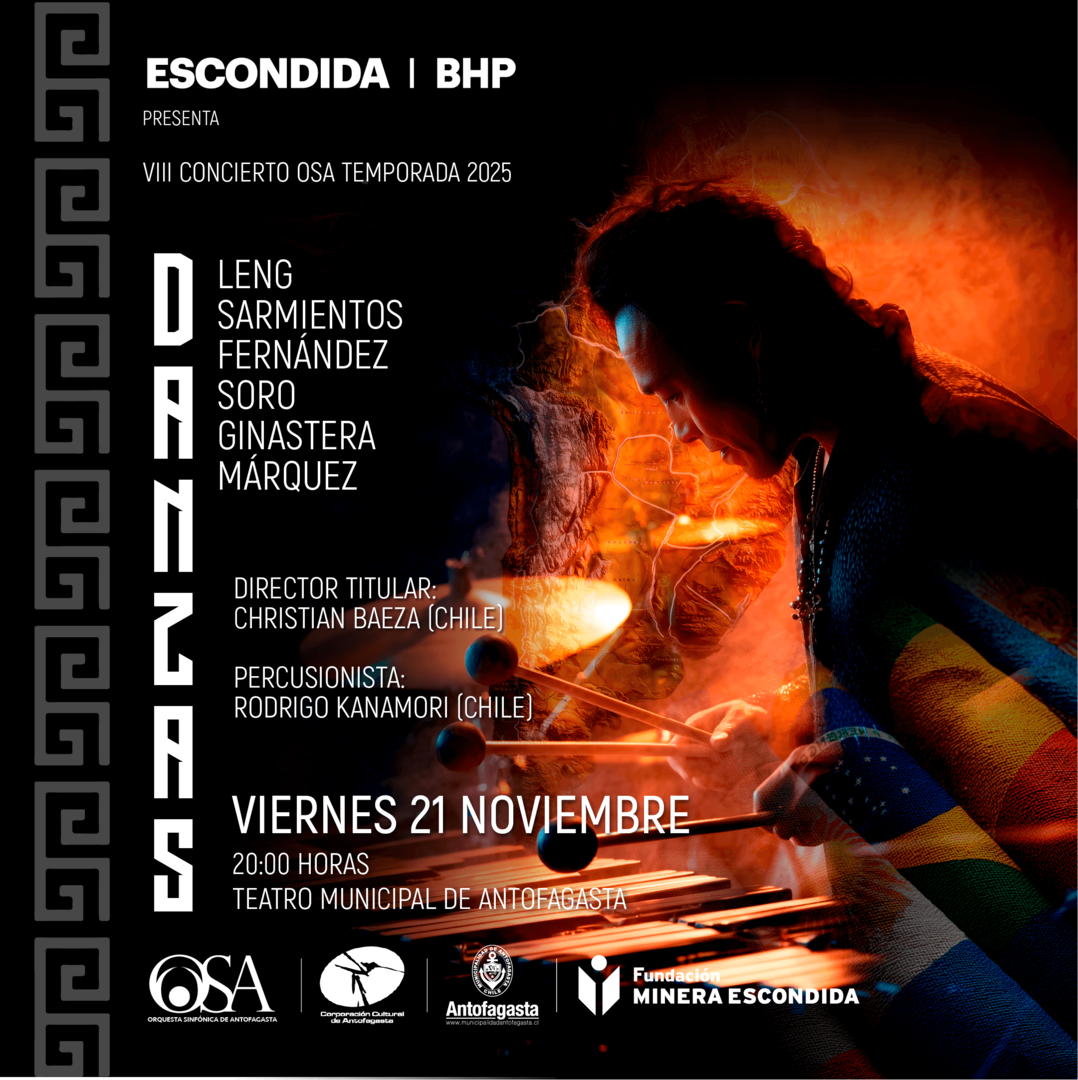 Danzas - Orquesta Sinfónica de Antofagasta - VIII Concierto 2025