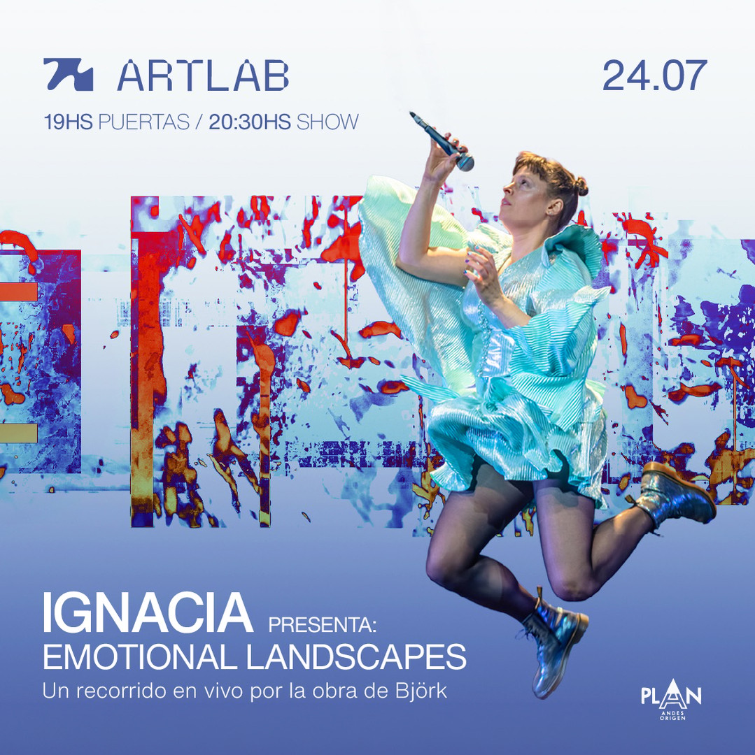 Ignacia presenta: Emotional Landscapes. Un recorrido en vivo por la obra de Björk.