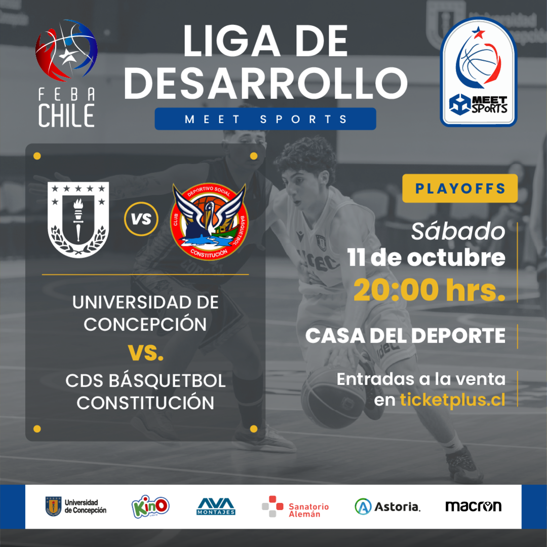 CD UdeC vs CD CDBS Constitución- Liga de desarrollo 