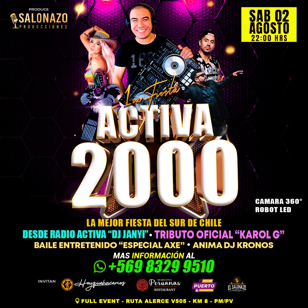 1ra FIESTA ACTIVA 2000