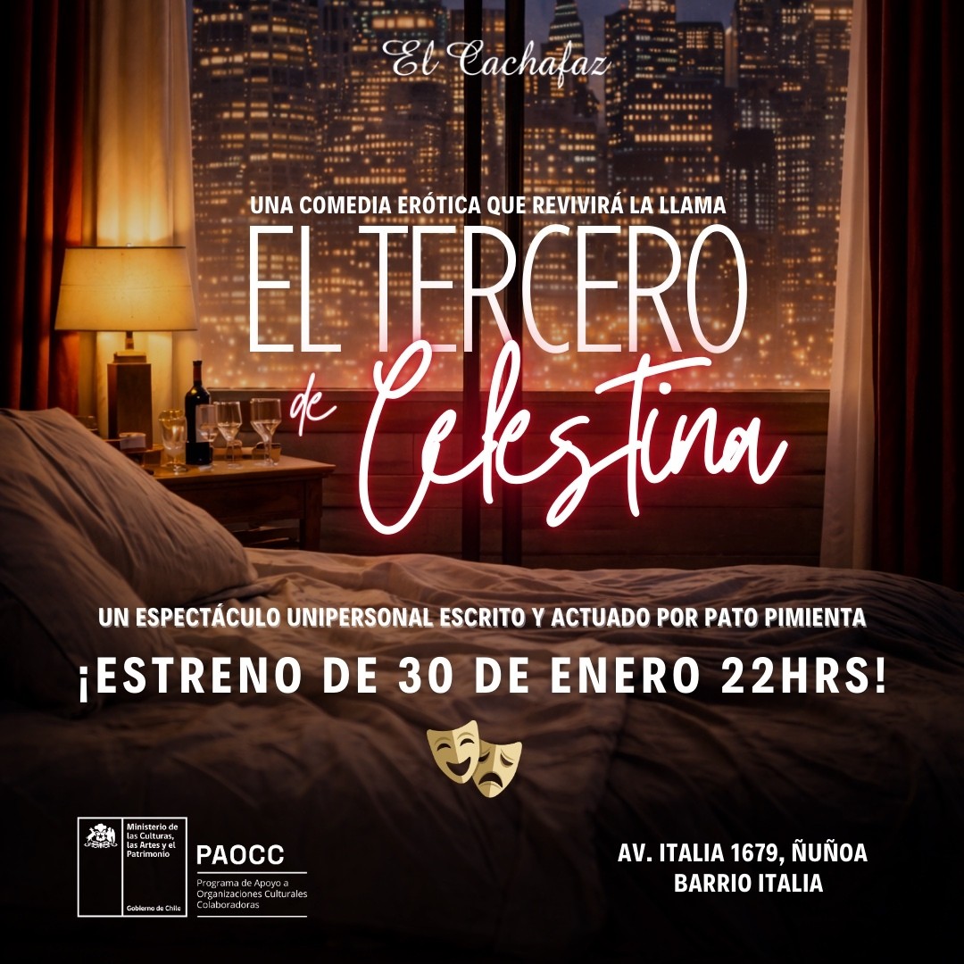 Ciclo de Teatro- El Tercero de Celestina- Viernes 30 Enero 22 hrs