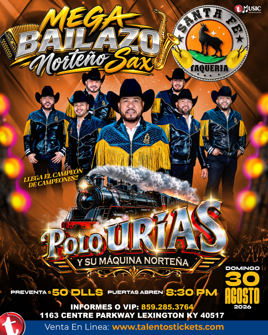 Polo Urias y su Maquina Norteña en Santa Fe Taqueria de Lexington, KY.