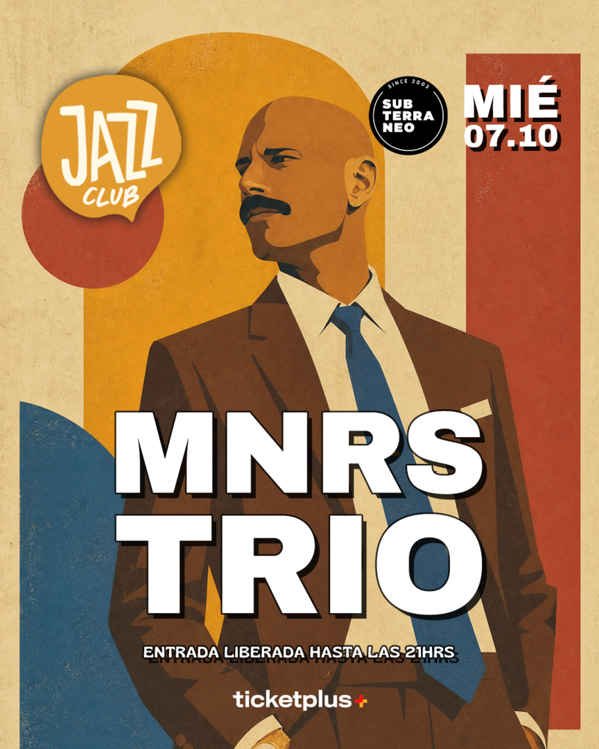 JAZZ CLUB 🎵 MIÉRCOLES 07 OCTUBRE ★ Club Subterráneo