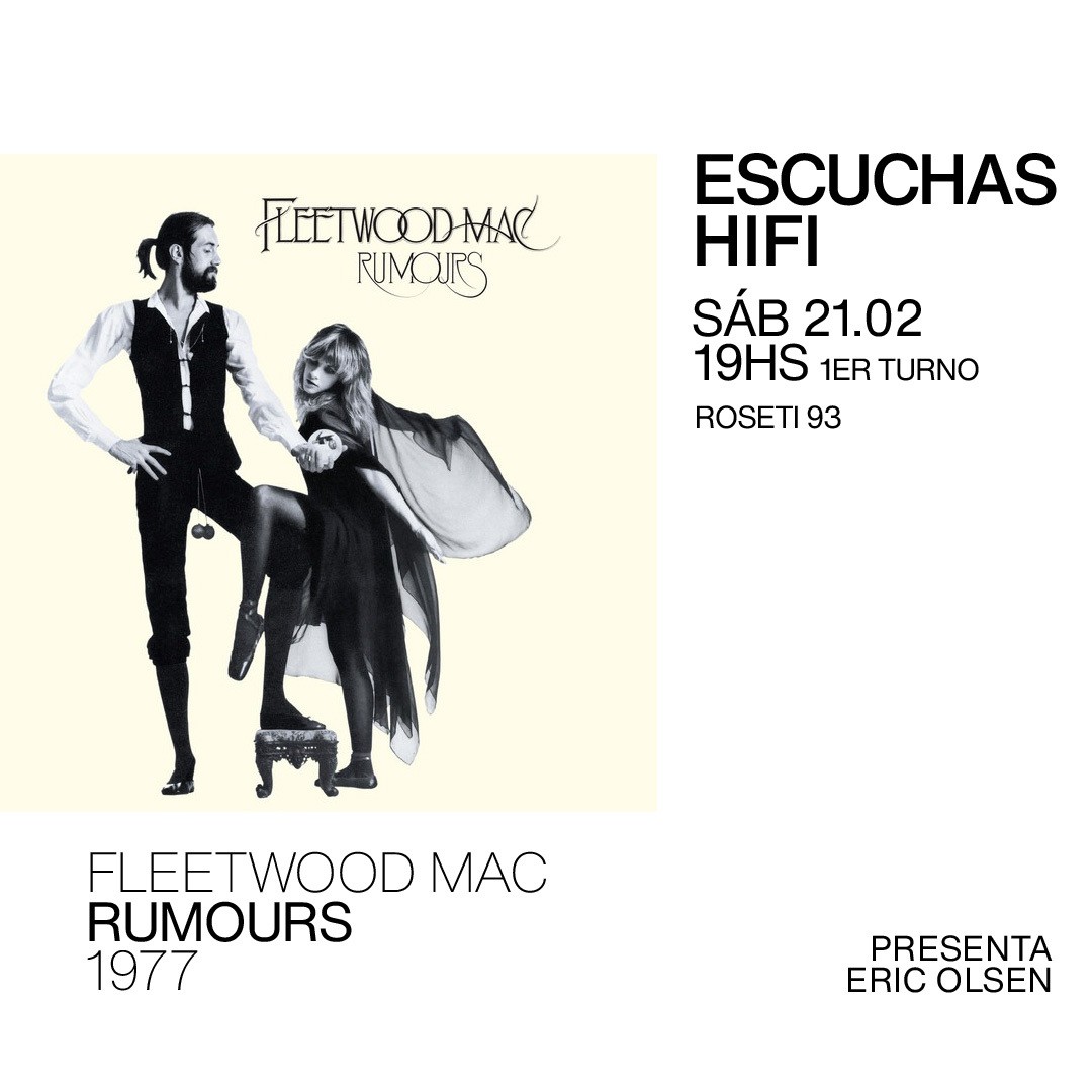 Escuchas HiFI - Rumours - Fleetwood Mac (1977)