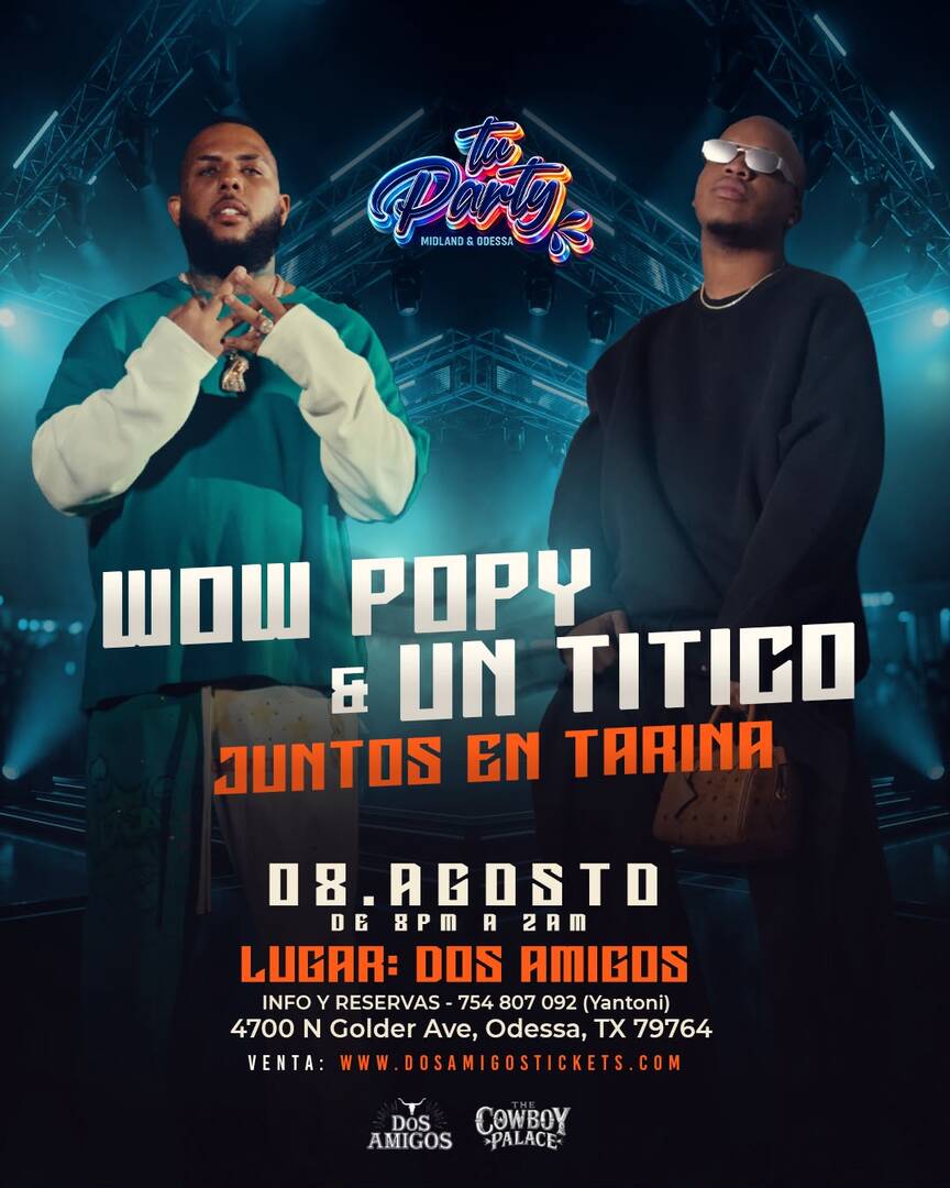 Wow Popy-Un Titico Juntos En Tarima