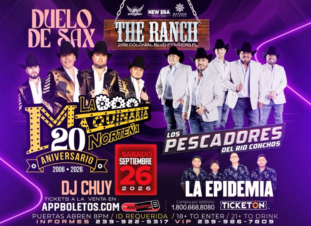 La Maquinaria Nortena-Los Pescadores del Rio Conchos-La Epidemia-The Ranch