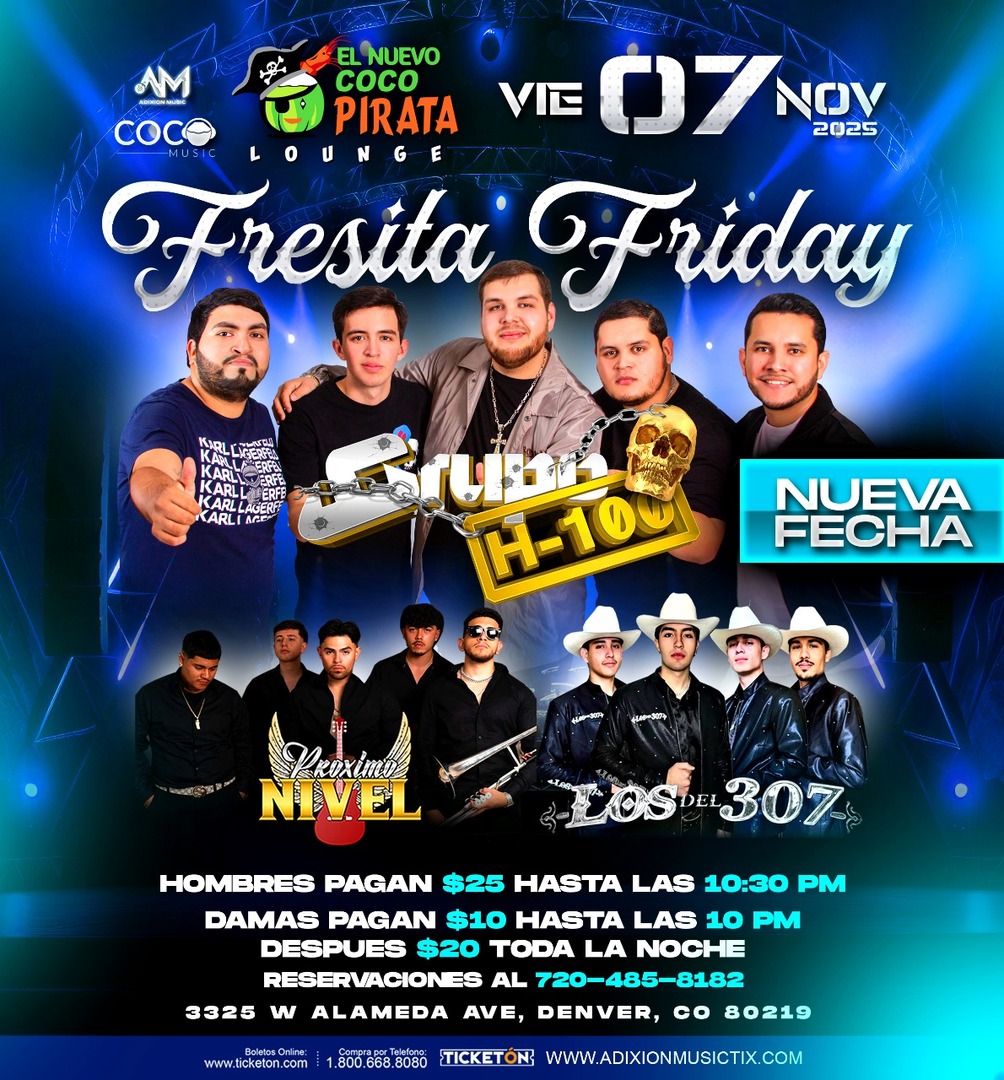 Grupo H-100-Proximo Nivel-Los del 307-Coco Pirata