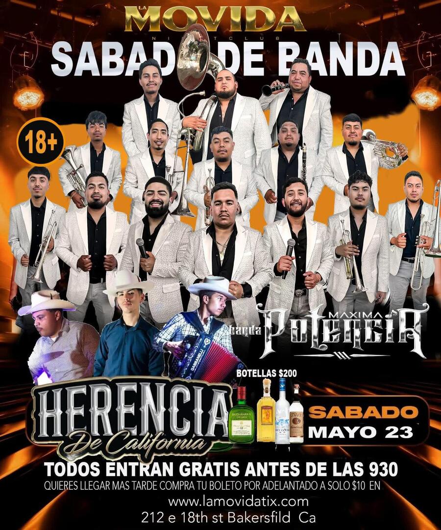 Sabado de Banda-Banda Maxima Potencia-La Herencia de California-