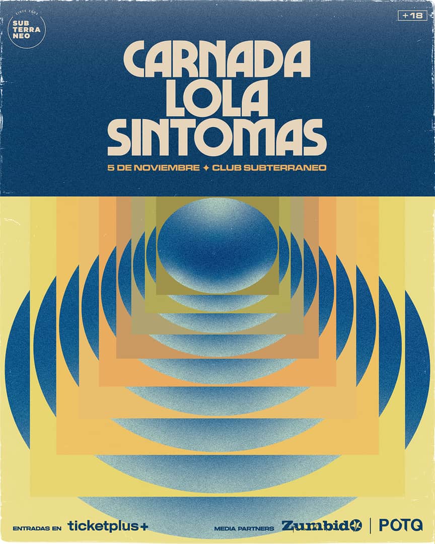 CARNADA ★ JUEVES 05 NOVIEMBRE ★ Club Subterráneo