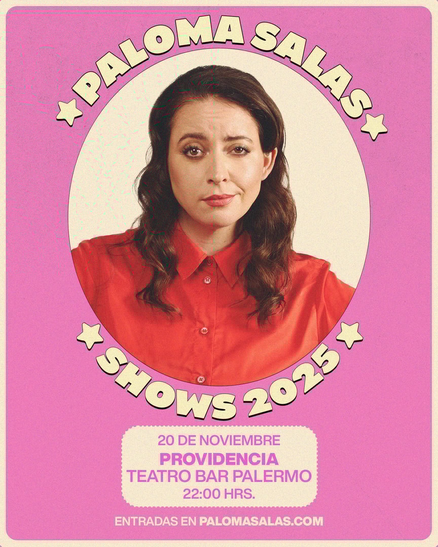 PALOMA SALAS / PROVIDENCIA / PALERMO TEATRO BAR / 12 DE NOVIEMBRE / 22:00 HRS
