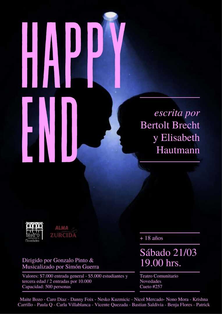 Obra de Teatro: Happy End