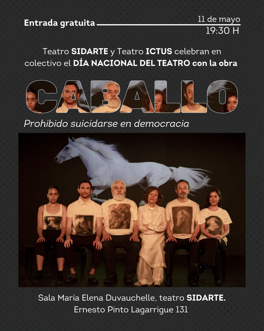 CONMEMORACIÓN DÍA DEL TEATRO / CABALLO - COMPAÑÍA TEATRO ICTUS 