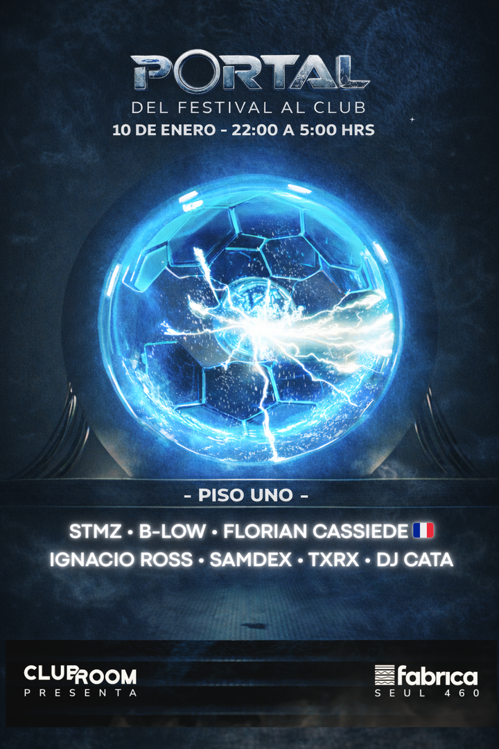 Clubroom Presenta Portal @ Sábado 10 Enero