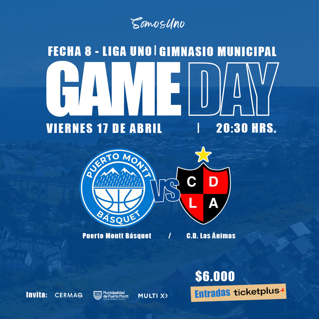  PUERTO MONTT BASQUET VS LAS ANIMAS LNB 2026
