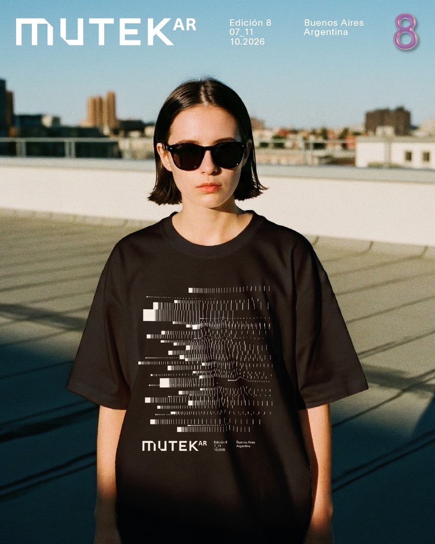 Remera MUTEK.AR Edición 8 | 2026