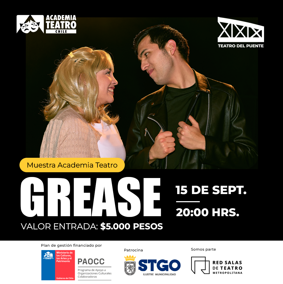GREASE El musical Academia Teatro Chile