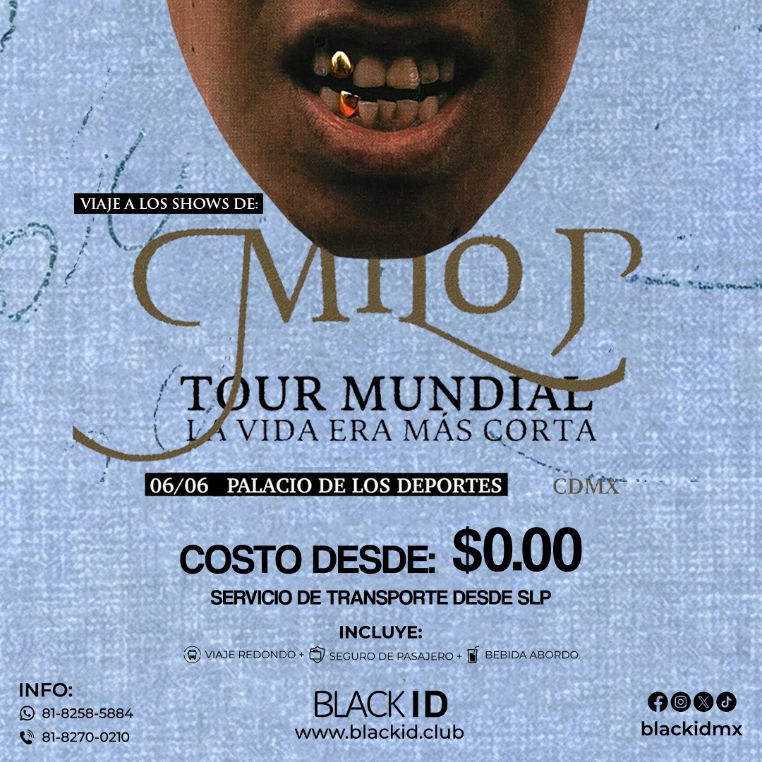 Viaje al show de Milo J en CDMX
