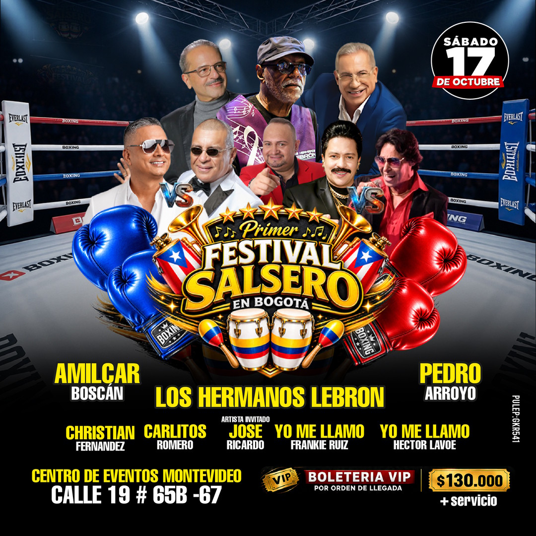 PRIMER FESTIVAL SALSERO BOGOTÁ