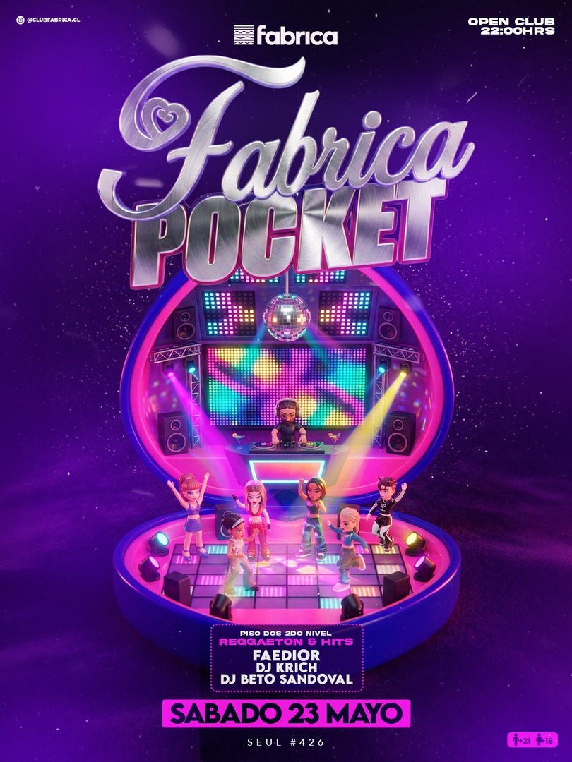 Club Fabrica Presenta@ Sábado 23 Mayo