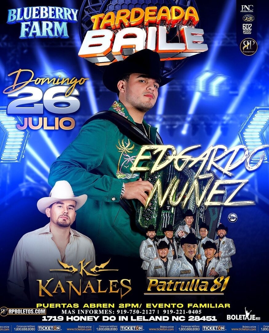 Edgardo Nunez-Kanales-Patrulla 81-Blueberry Farm-Leland NC