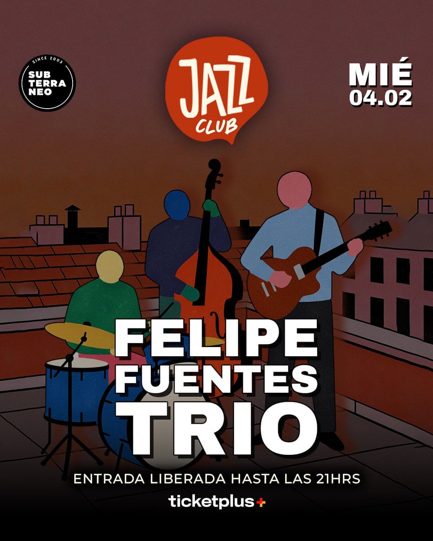 JAZZ CLUB 🎵 MIÉRCOLES 04 FEBRERO ★ Club Subterráneo 