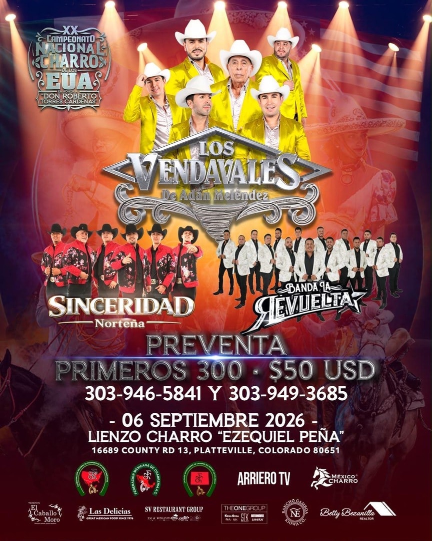 Los Vendavales de Adan Melendez-Sinceridad Nortena-Banda Revuelta-Lienzo Charro Ezequiel