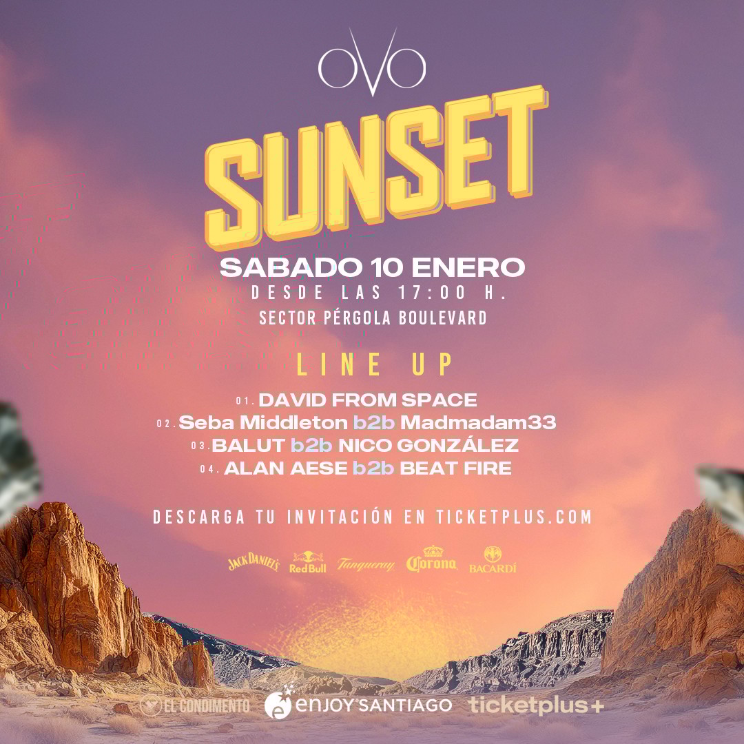 SUNSET  - Sábado 10