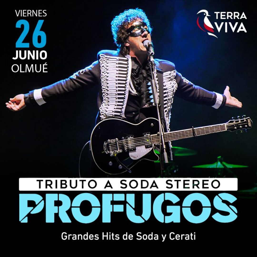 Prófugos Tributo a Soda Stereo en Terra Viva
