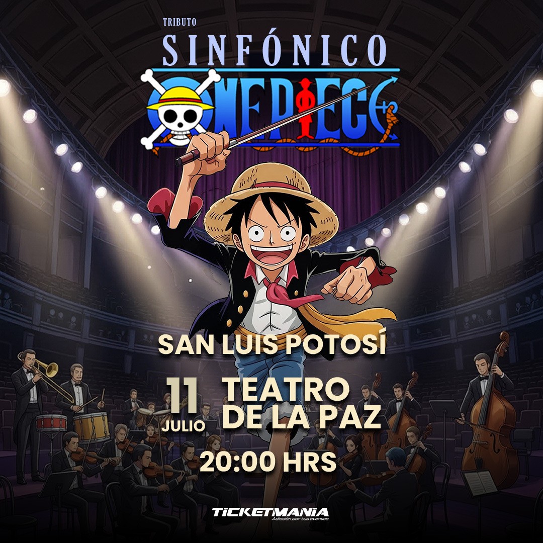 One Piece Tributo Sinfonico en SLP