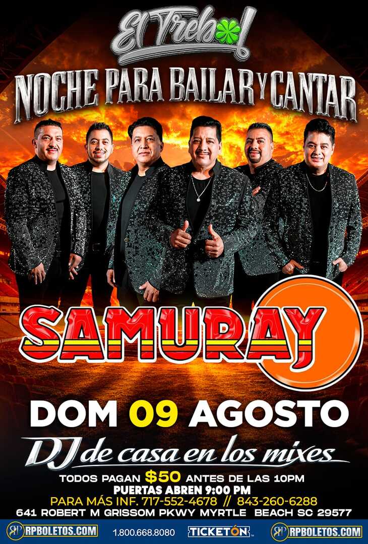 Samuray-El Trebol-Myrtle Beach SC 