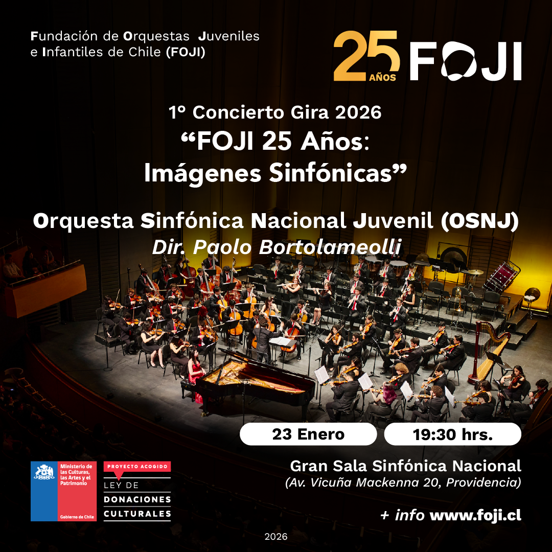 FOJI 25 años: Imágenes Sinfónicas