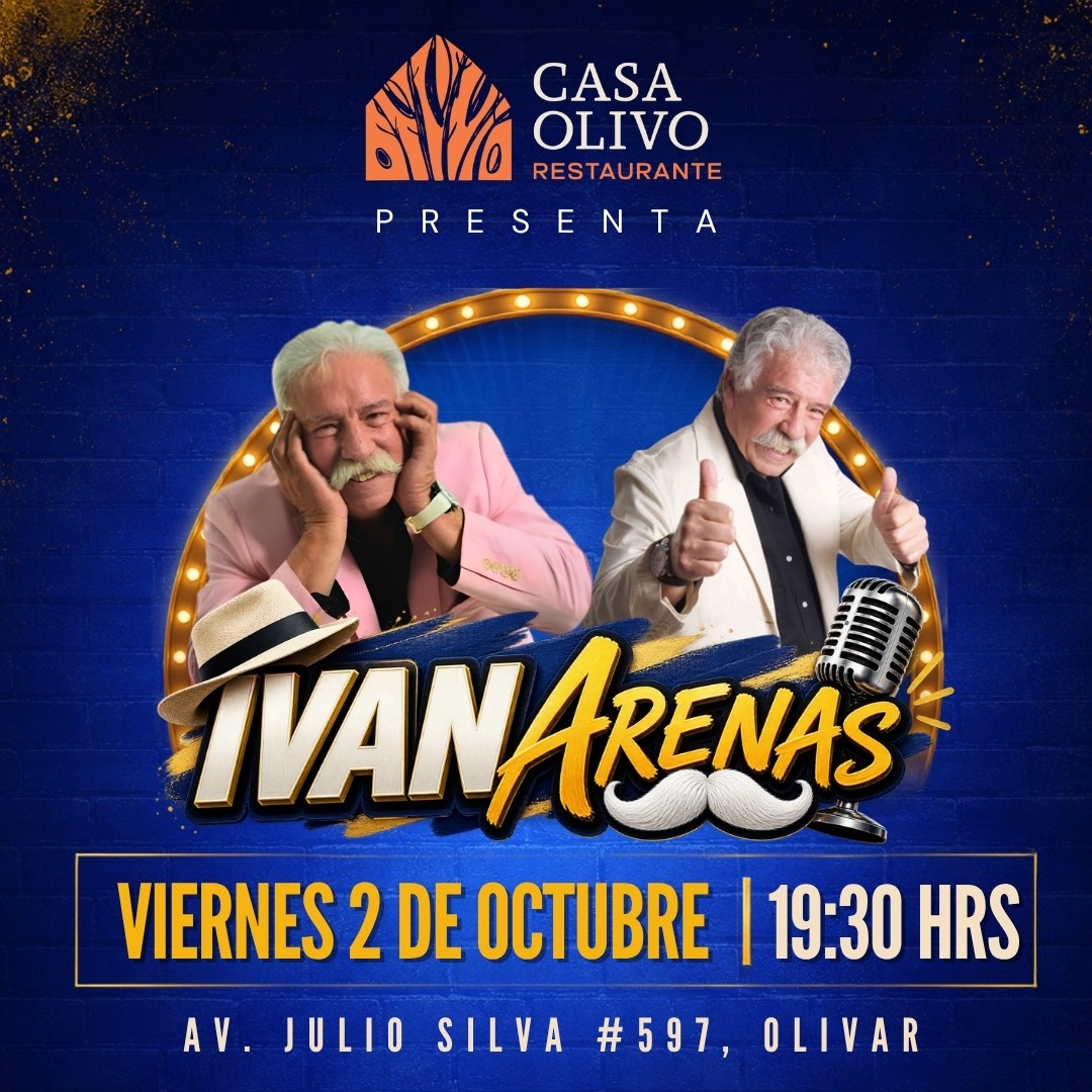 Iván Arenas sin censura en vivo en Casa Olivo Restaurante