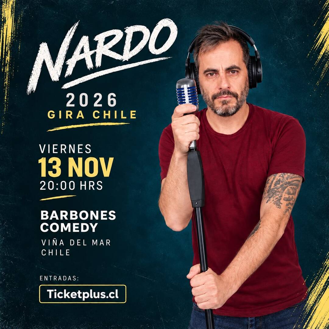 Nardo Escanilla en Chile - Viña del Mar  - Barbones Comedy