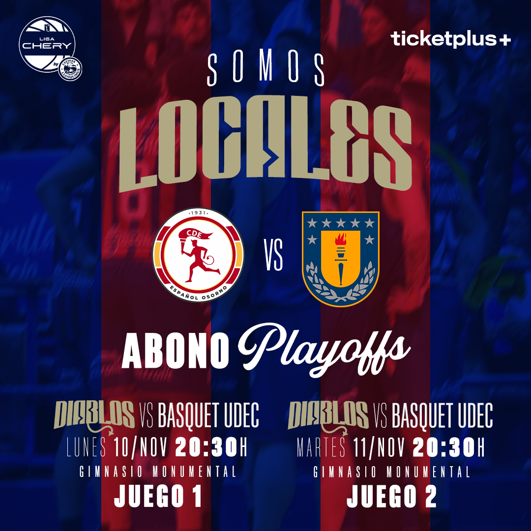 Abonos Playoffs - Semifinales de Conferencia SUR - Juego 1 y 2
