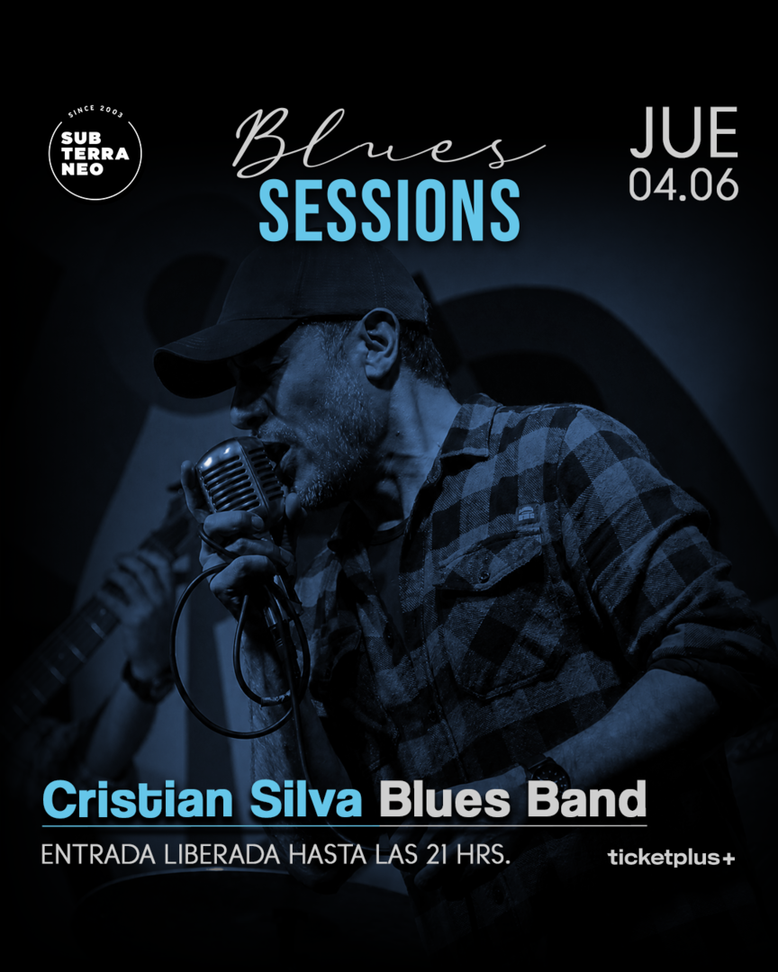 BLUES SESSIONS 🎵 JUEVES 04 JUNIO ★ Club Subterráneo 
