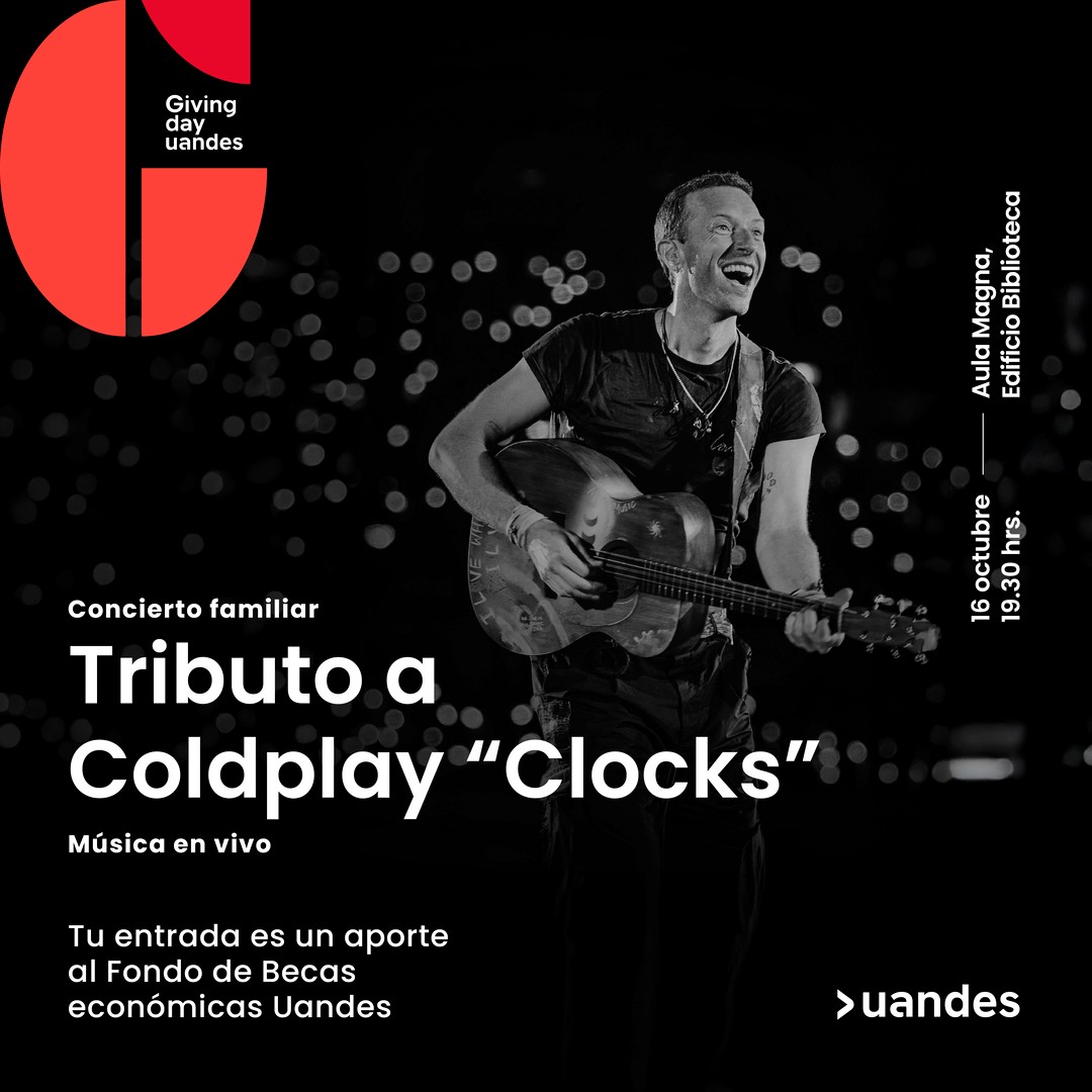 Concierto Giving Day UANDES – Tributo a Coldplay “Clocks”