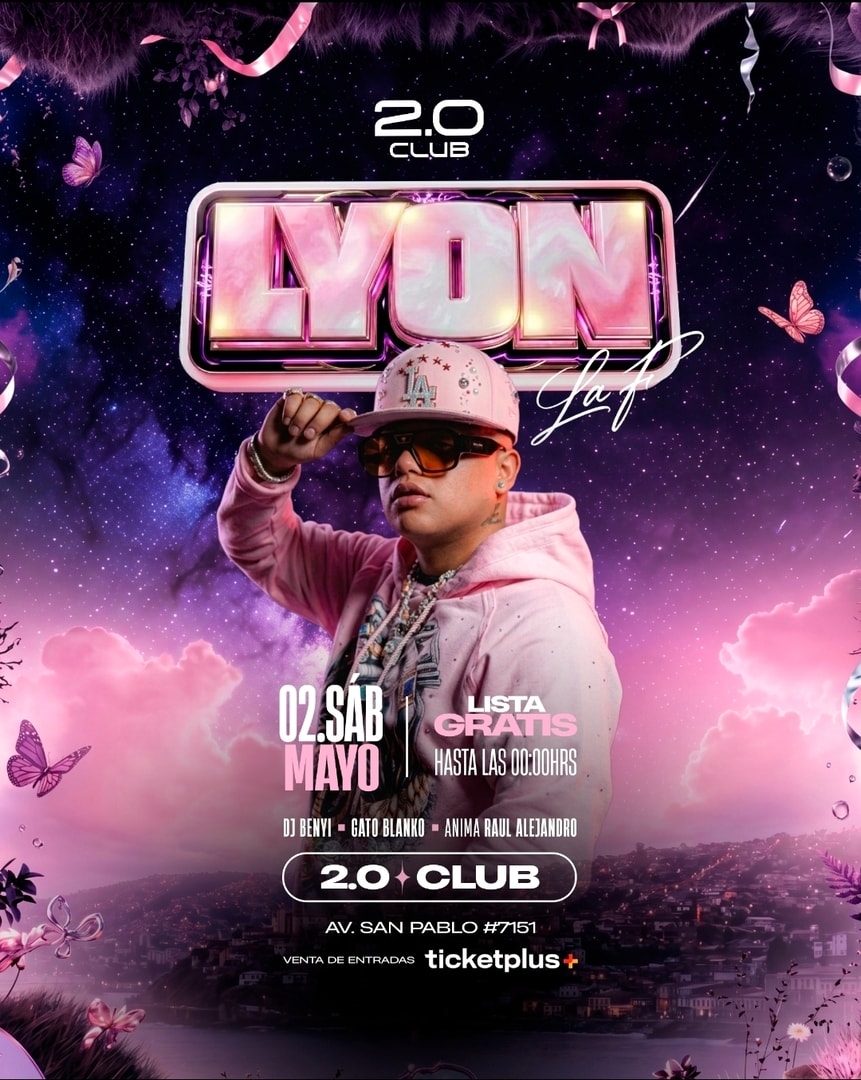 LYON LA F EN VIVO - 2,0 CLUB SABADO 2 DE MAYO