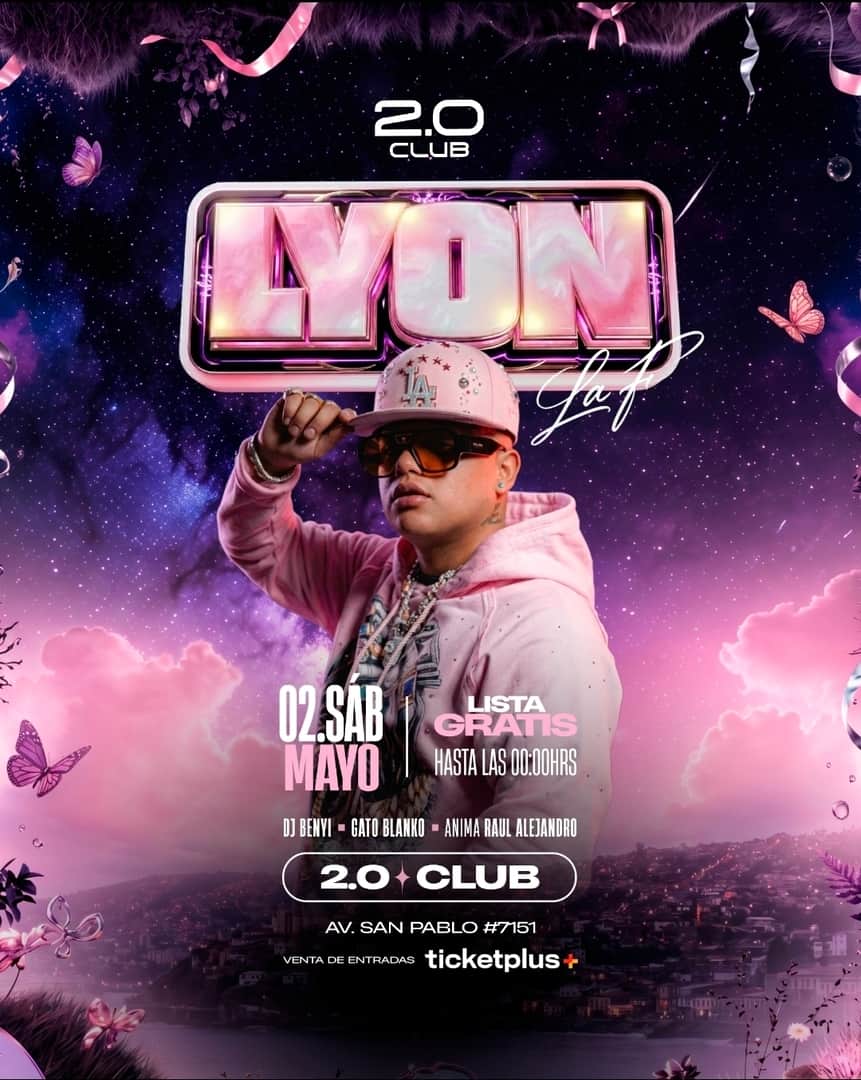 LYON LA F EN VIVO - 2,0 CLUB SABADO 2 DE MAYO