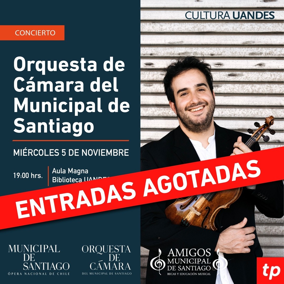 Concierto Orquesta de Cámara del Municipal de Santiago