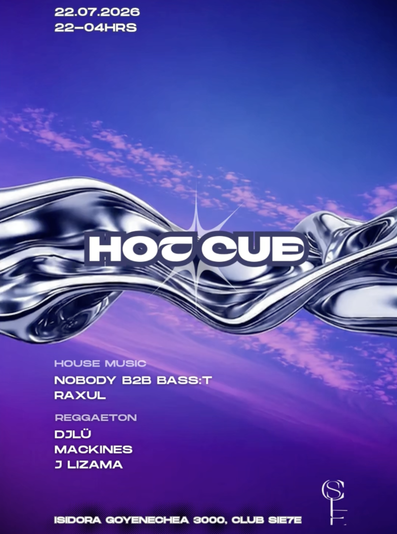 HOT CUE ★ MIÉRCOLES 22 JULIO ★ Club Siete 