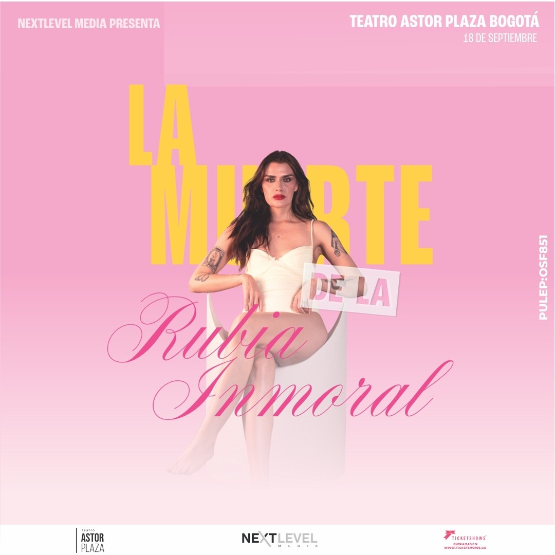 LA MUERTE DE LA RUBIA INMORAL