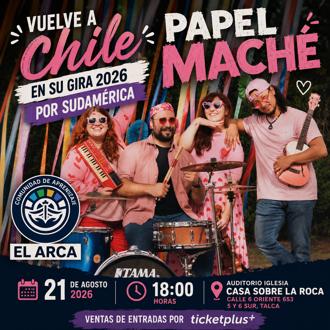 Papel Maché en Concierto Gira 2026