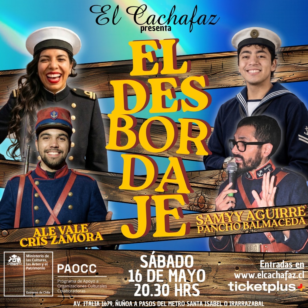 Show de stand up-El Desbordaje-Sabado 16 Mayo 20:30hrs