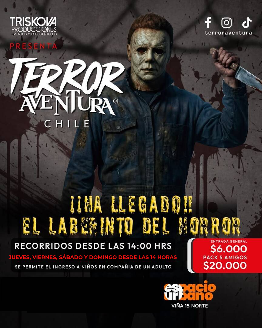 Aventura Terror - Espacio Urbano - Agosto (Viña 15 Norte)