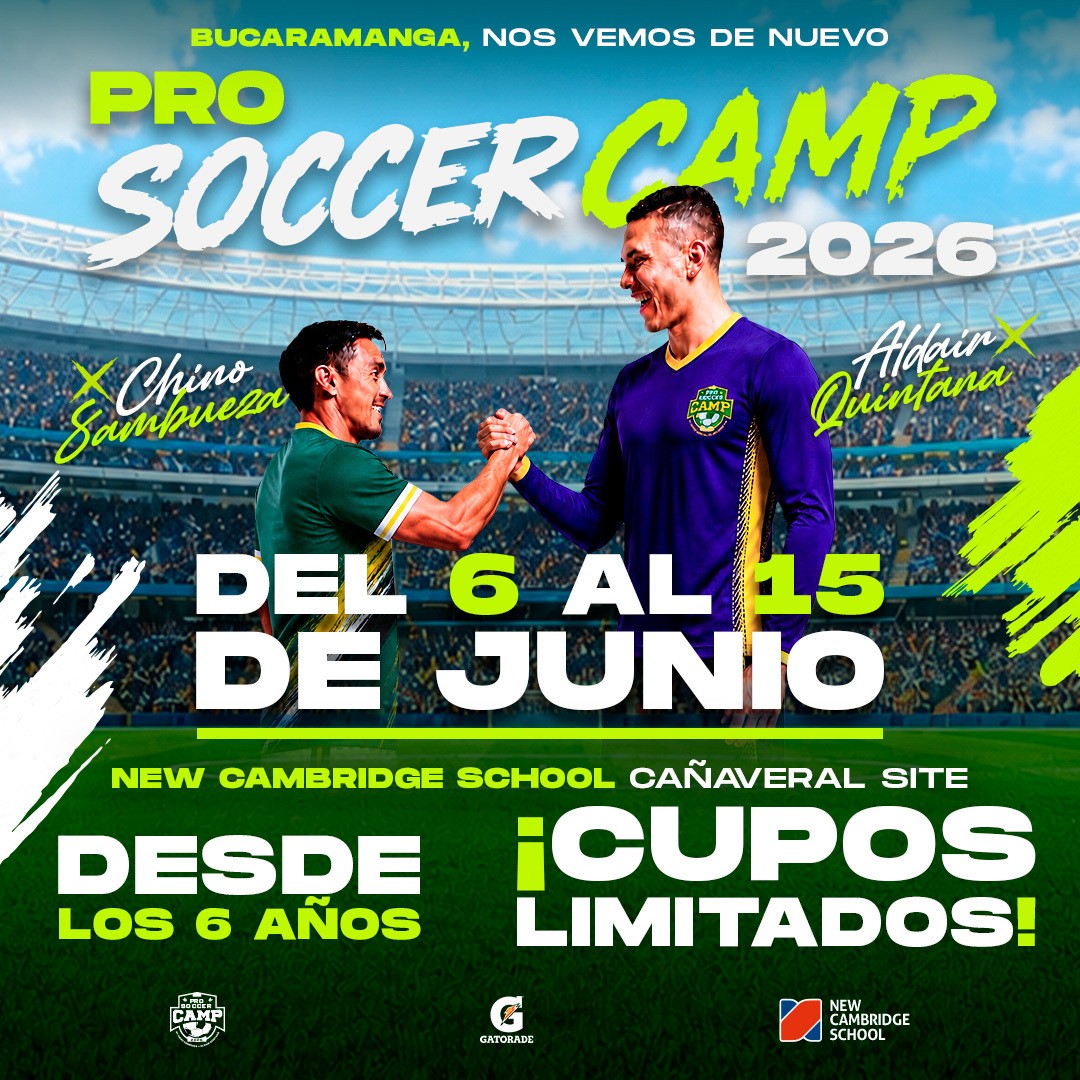 PRO SOCCER CAMP 2026 BY ALDAIR QUINTANA & "CHINO" SAMBUEZA