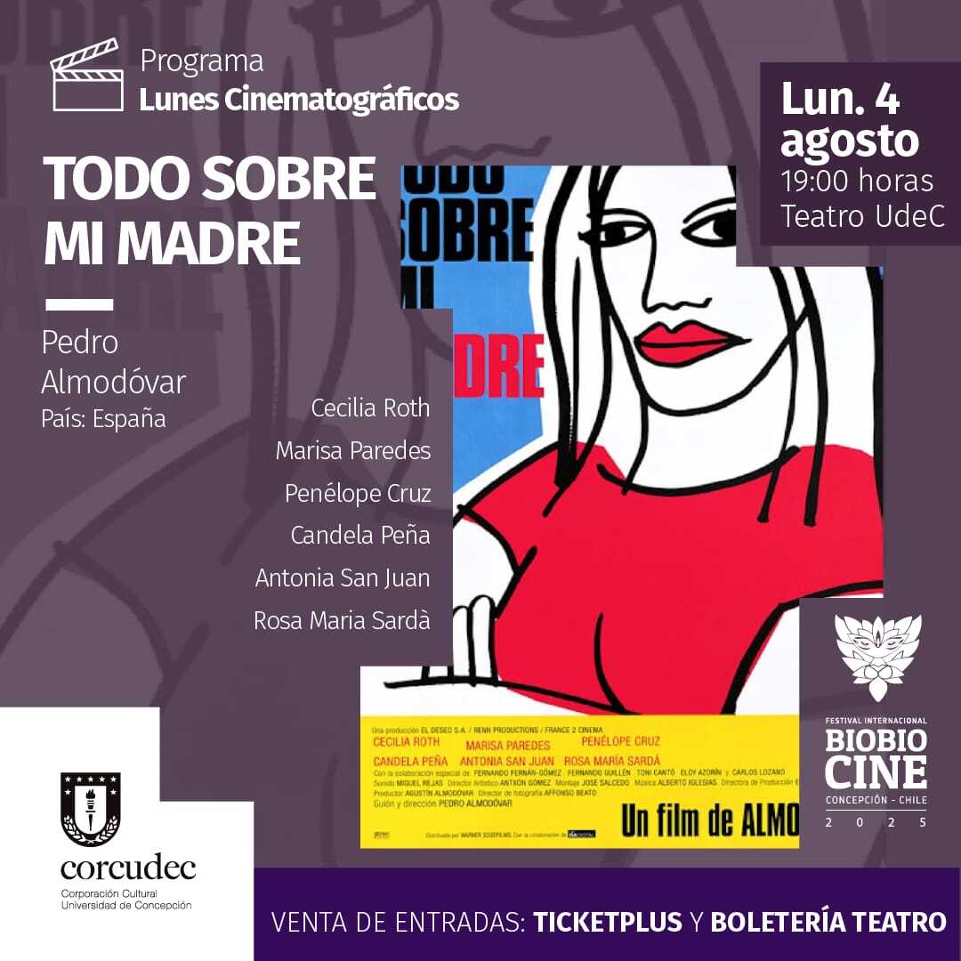 Todo sobre mi madre - Lunes cinematográficos