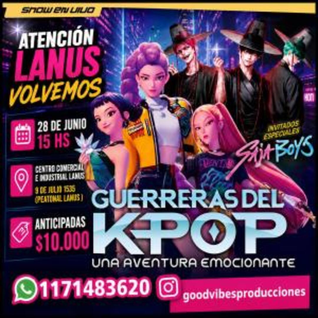GUERRERAS DEL K-POP: Una aventura emocionante 