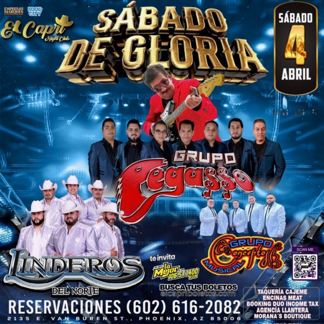 Grupo Pegasso-Linderos del Norte-Grupo Concepto Musical