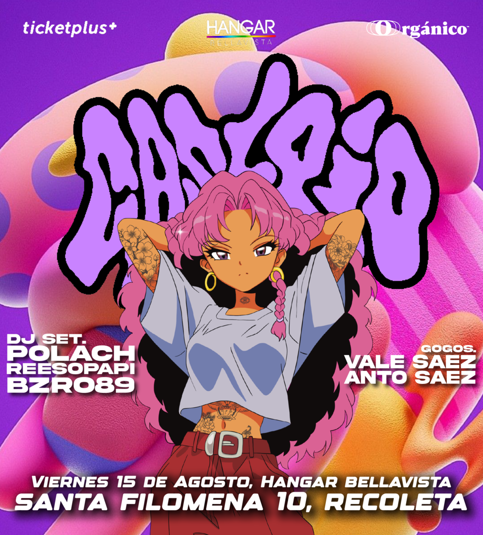 Caserío fiesta Viernes 15 de Agosto en Hangar Bellavista
