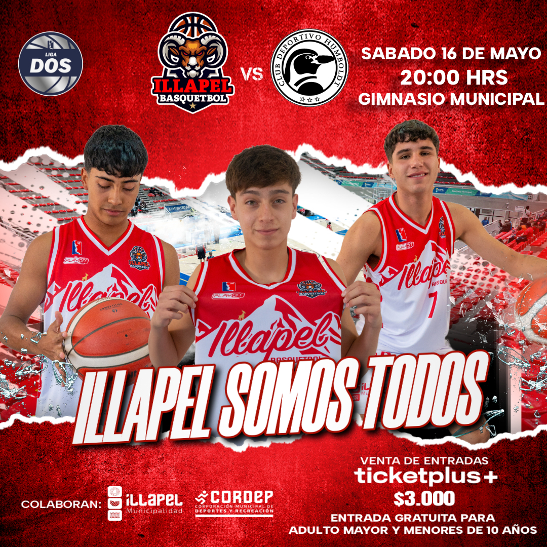 Illapel Basquetbol VS Humboldt, Fecha #8 de la Liga Dos LNB 2026